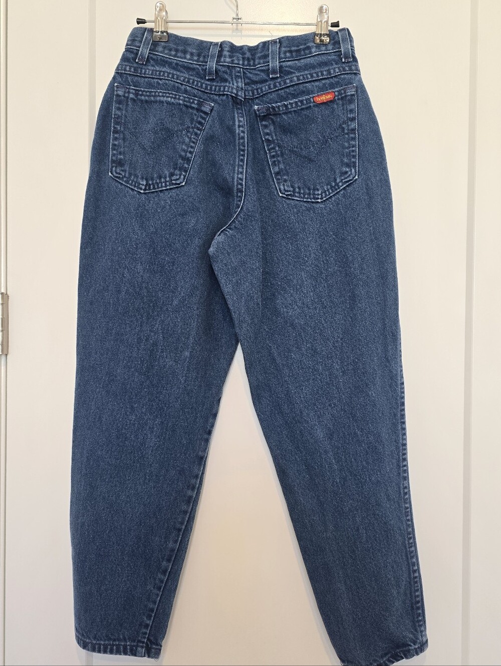 Vintage Bonjour Y2k High-Rise Women's Mom Jeans Blue Denim 90s Vtg Tag